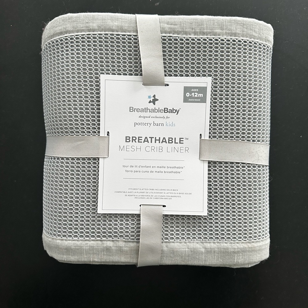Pottery Barn Breathable Crib Liner - Picture 3 of 5